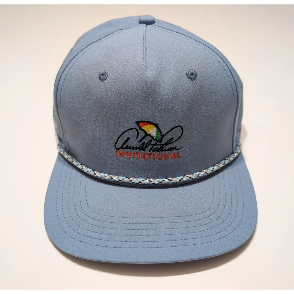 AHEAD Arnold Palmer Invitational Golf Rope Hat Cap Bay Hill Blue Snapback